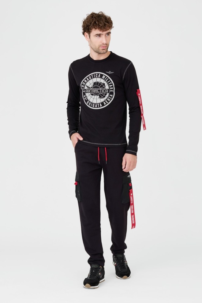 AERONAUTICA MILITARE Black longsleeve