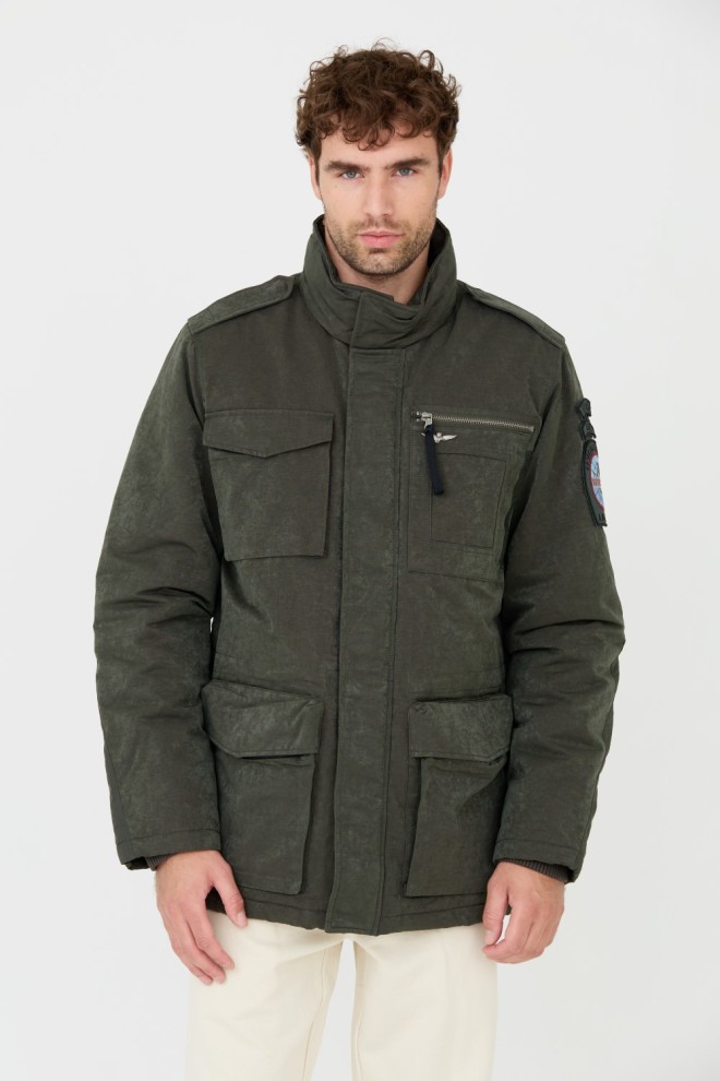 AERONAUTICA MILITARE Green men's jacket