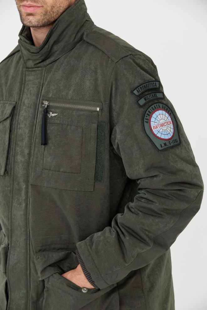 AERONAUTICA MILITARE Green men's jacket