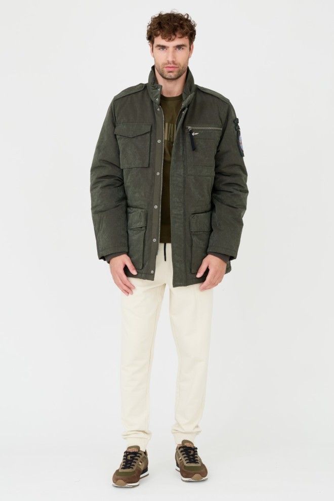 AERONAUTICA MILITARE Green men's jacket