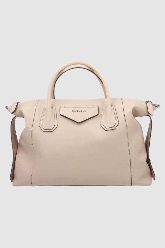 GIVENCHY Beige leather...