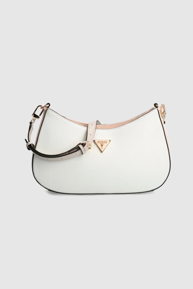 GUESS White shoulder bag with wallet