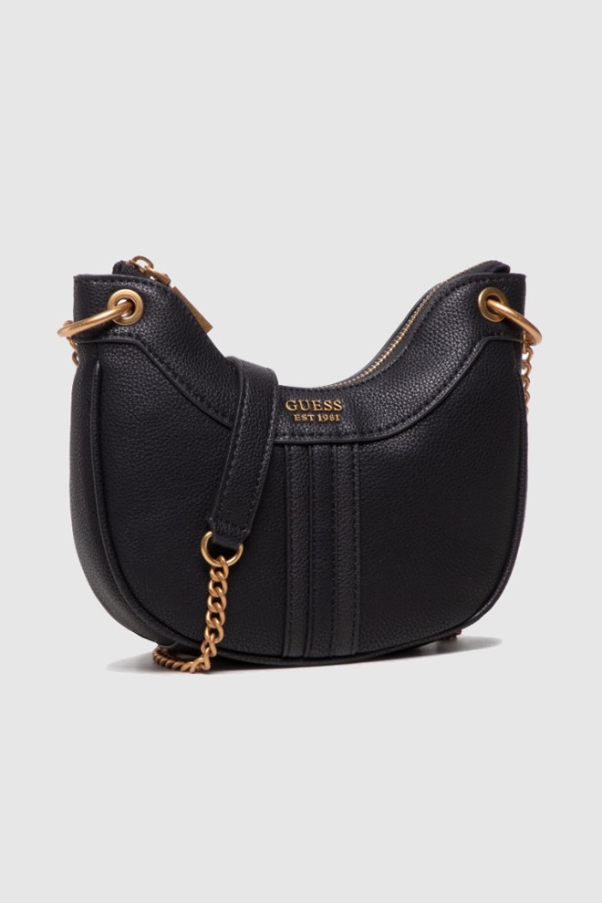 GUESS Geantă neagră crossbody kasinta mini