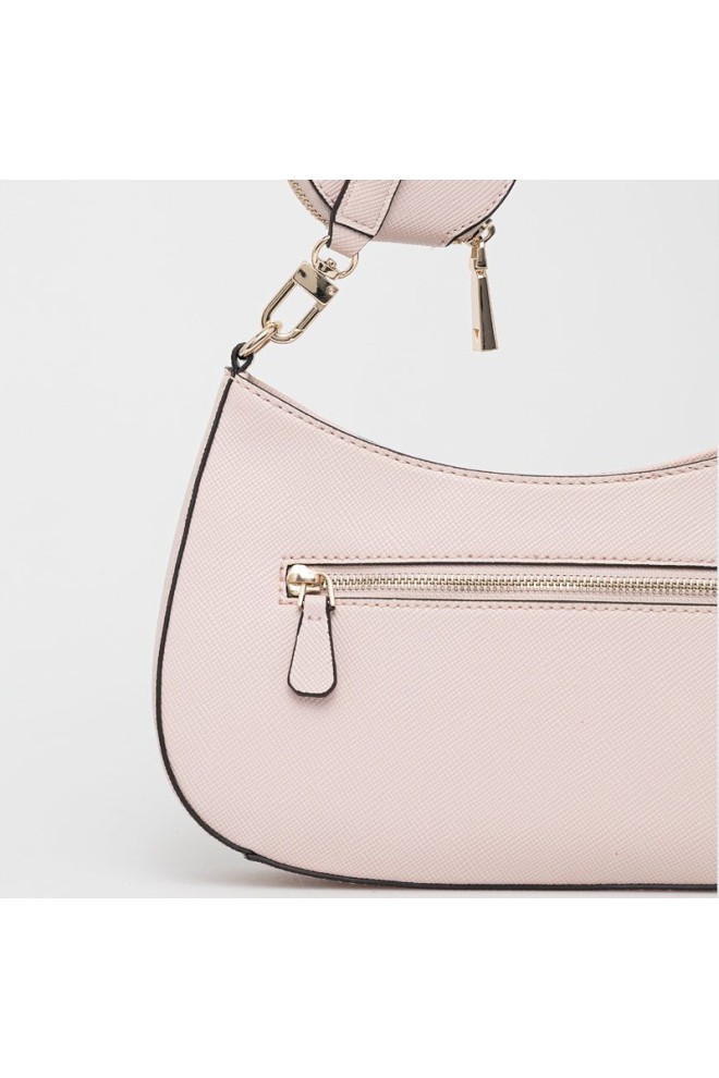 GUESS Pink shoulder bag with wallet