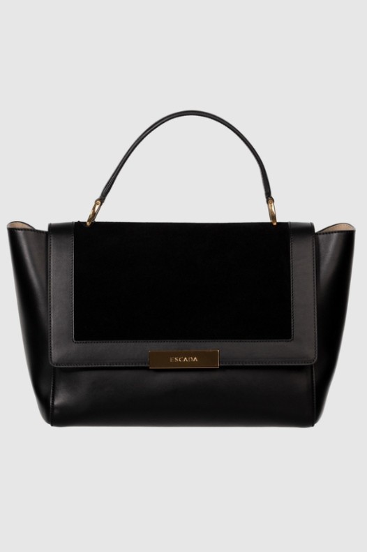 ESCADA Leather Handbag Black