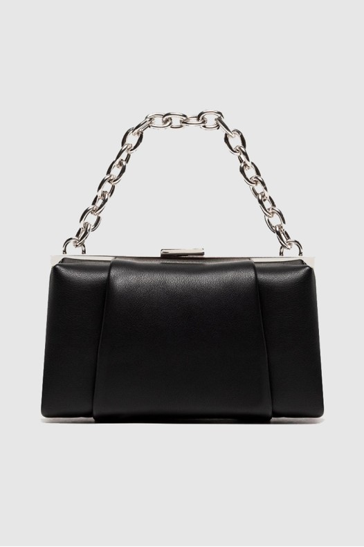 VALENTINO Black mini chain...