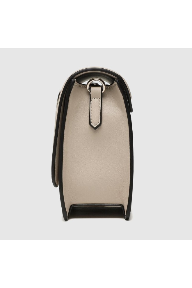 VALENTINO Geantă satchel inimă ecru