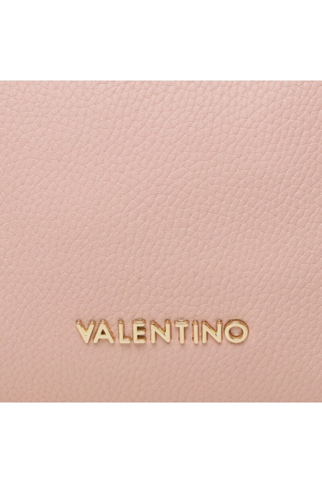 VALENTINO Capacious pink handbag with adjustable strap pattie haversack