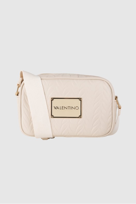 VALENTINO Embossed cream...