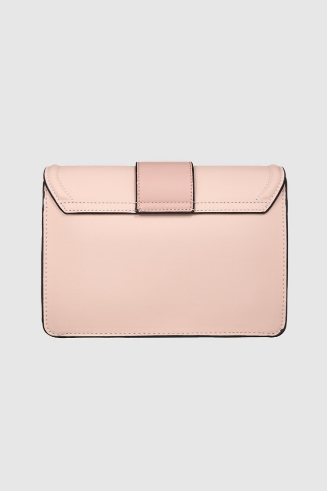 VALENTINO geantă satchel inimă roz