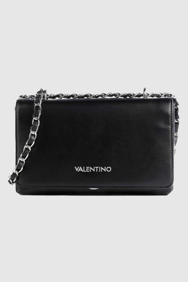 VALENTINO Black satchel chub purse