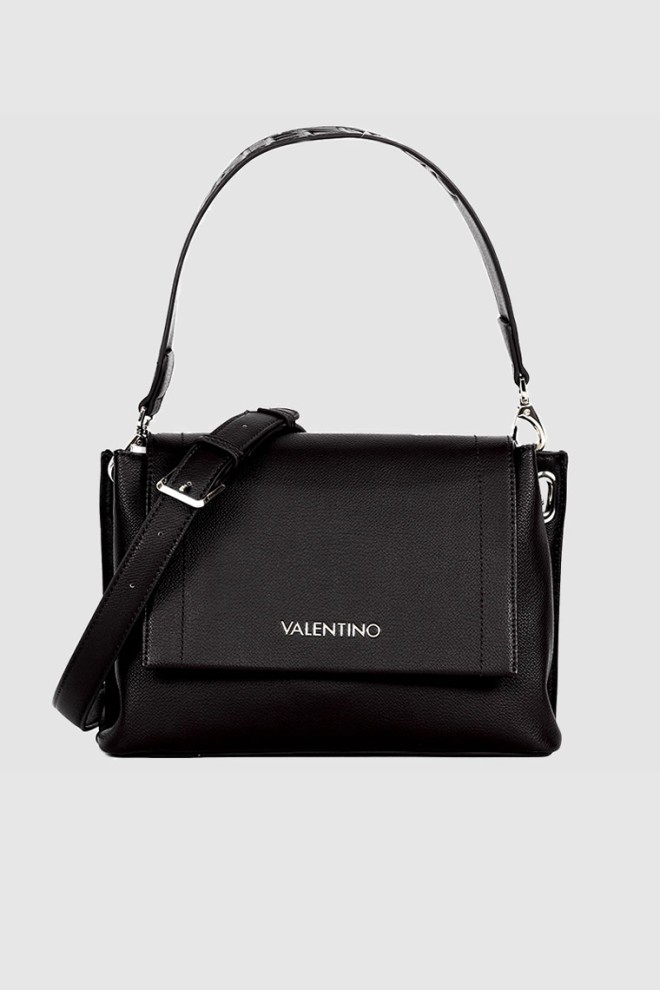 VALENTINO Black tajine postbag