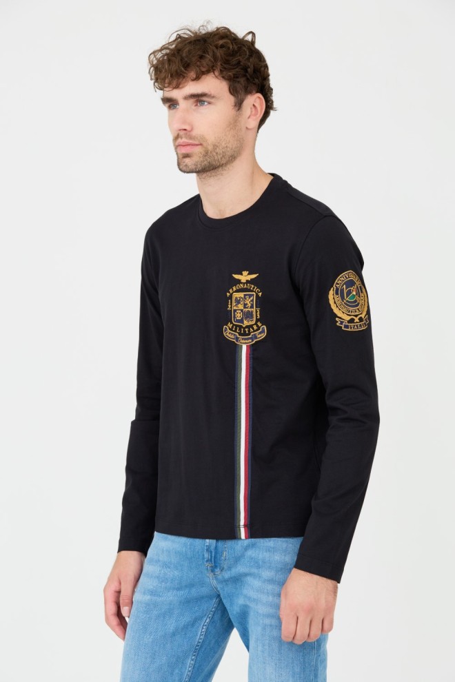 AERONAUTICA MILITARE Black longsleeve