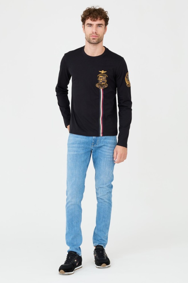 AERONAUTICA MILITARE Black longsleeve