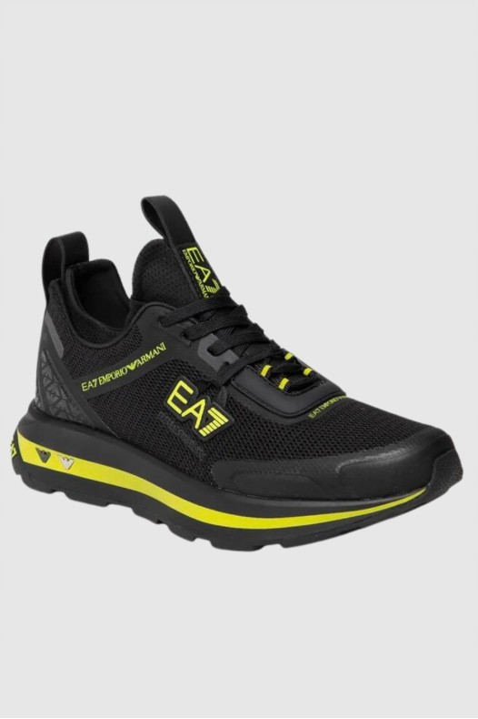 EA7 Black sneakers with...
