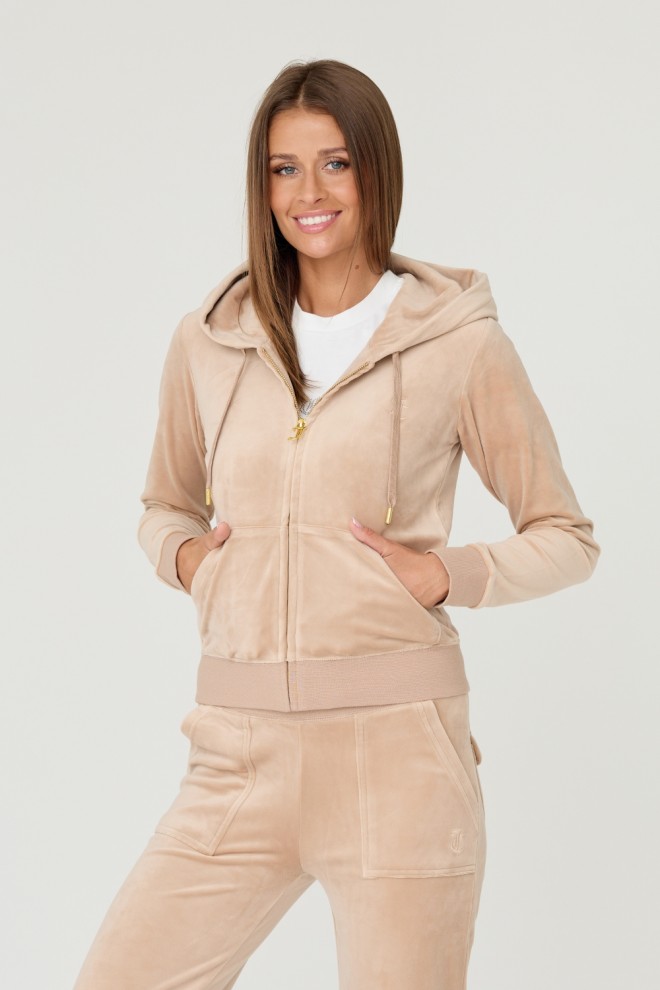 JUICY COUTURE Hanorac Robertson bej pentru femei