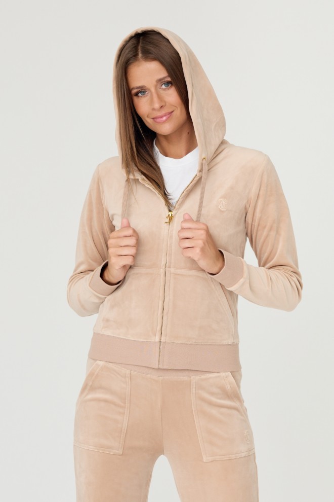 JUICY COUTURE Beżowa bluza Robertson