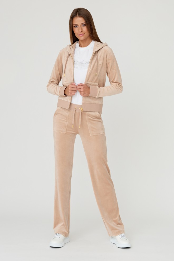 JUICY COUTURE Hanorac Robertson bej pentru femei