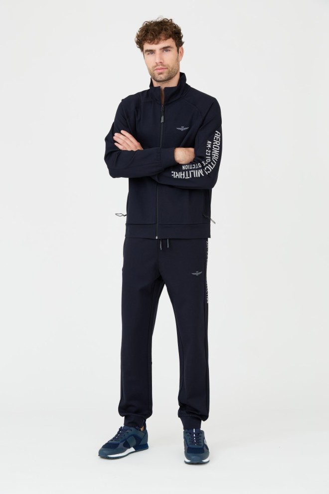 AERONAUTICA MILITARE Hanorac albastru marin pentru bărbați