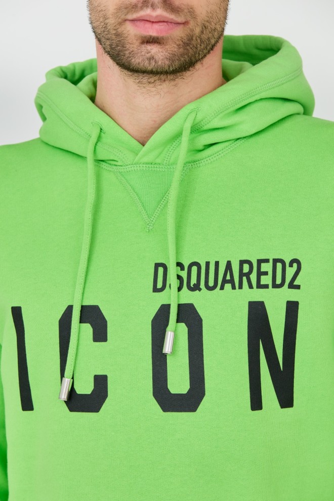 DSQUARED2 Zielona bluza Sweatshirt