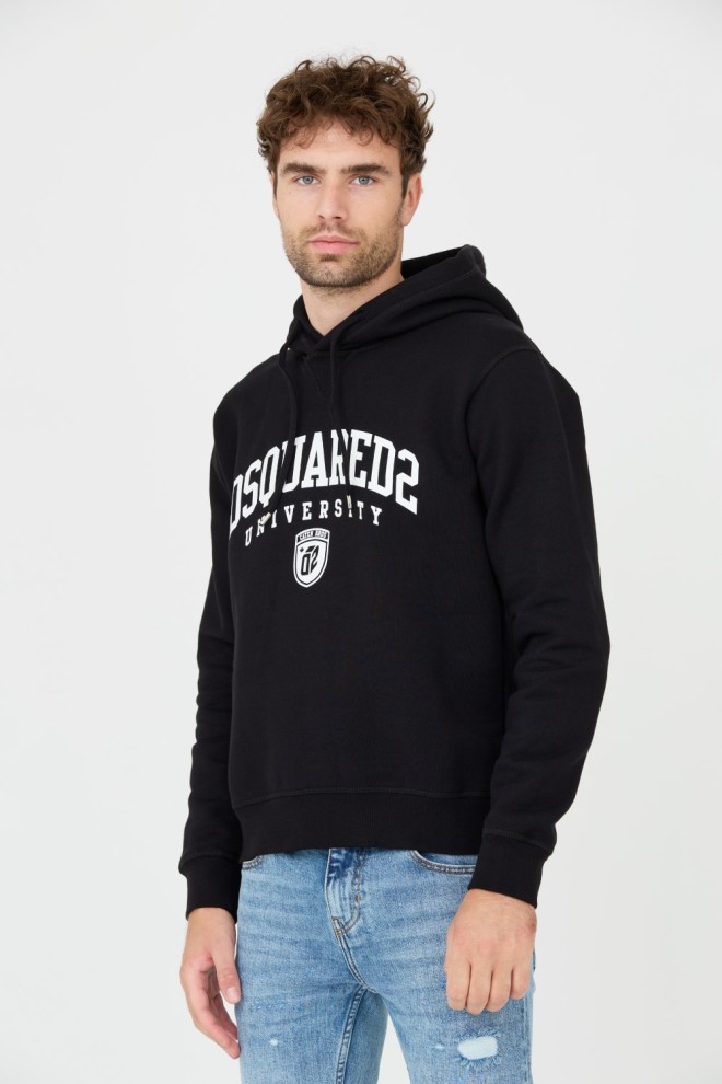 DSQUARED2 Black Cool Fit Hoodie