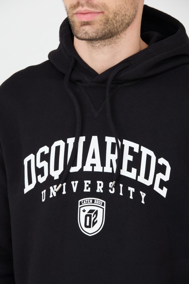 DSQUARED2 Black Cool Fit Hoodie