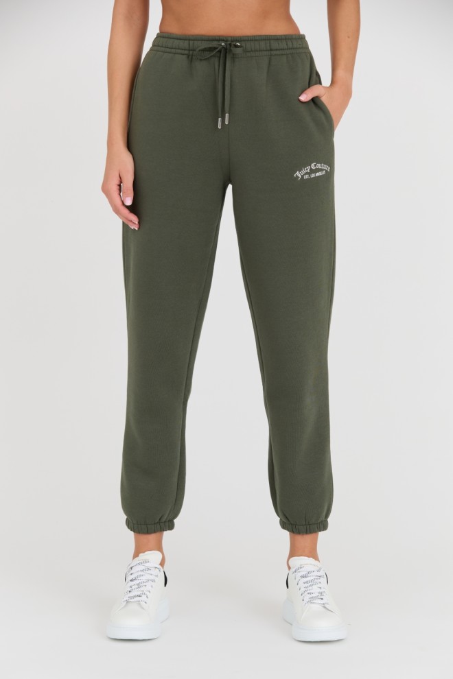 JUICY COUTURE Green Recycled Wendy Jogger Sweatpants