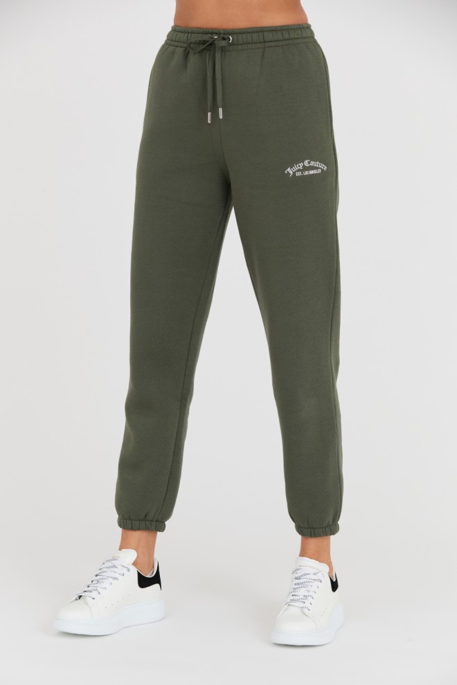 JUICY COUTURE Green Recycled Wendy Jogger Sweatpants