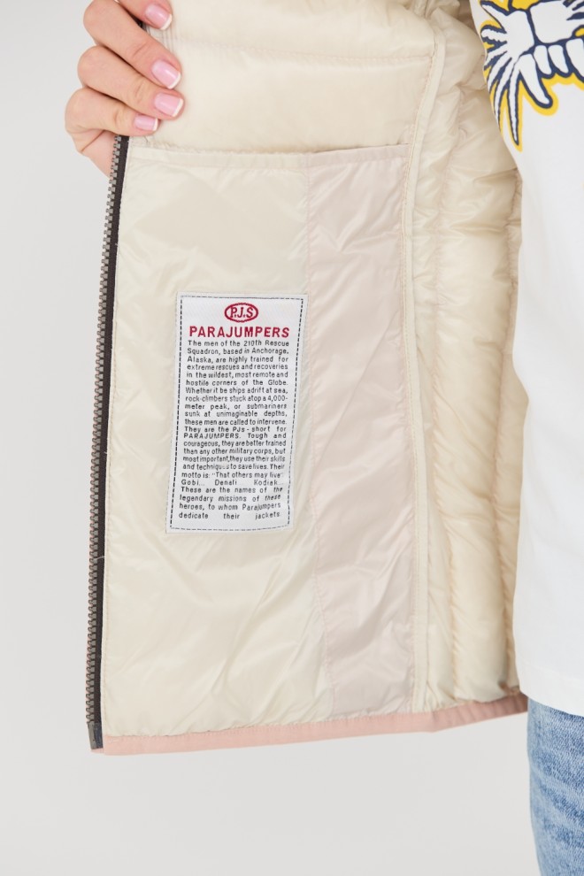 PARAJUMPERS Jachetă roz pentru femei