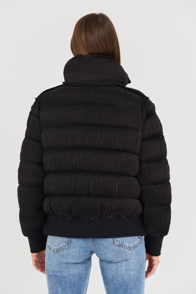 BLAUER Black pleated jacket