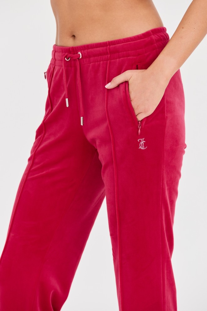 JUICY COUTURE Pink Tina Track Pants