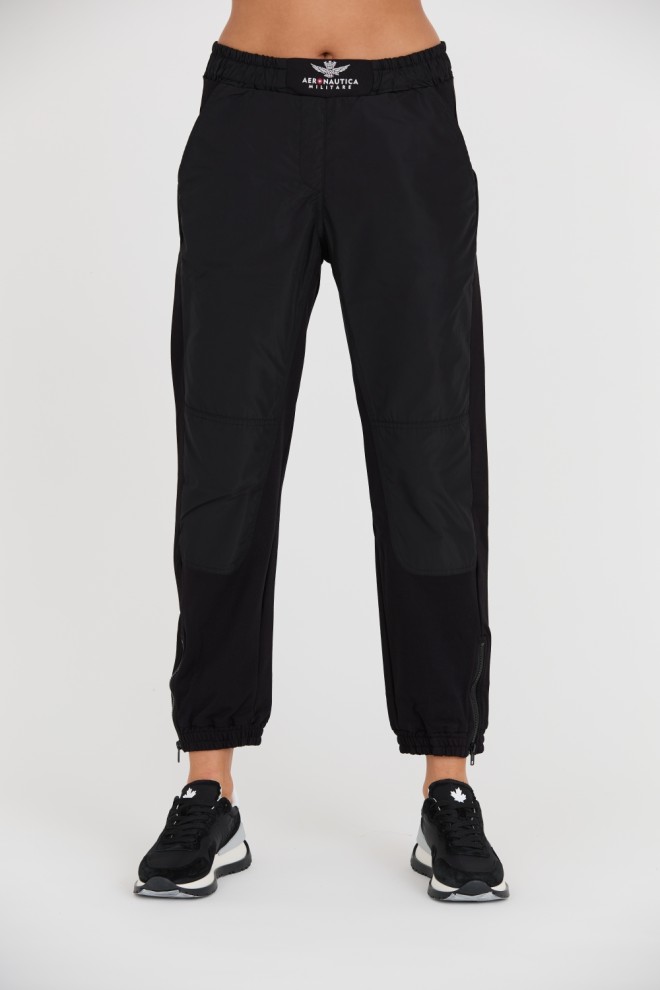 AERONAUTICA MILITARE Black Pantalone Felpa sweatpants