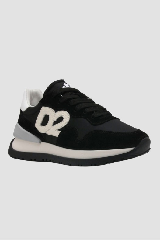 DSQUARED2 Czarne sneakersy...