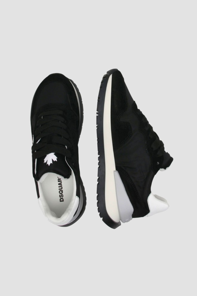 DSQUARED2 Black Running Adidași low top