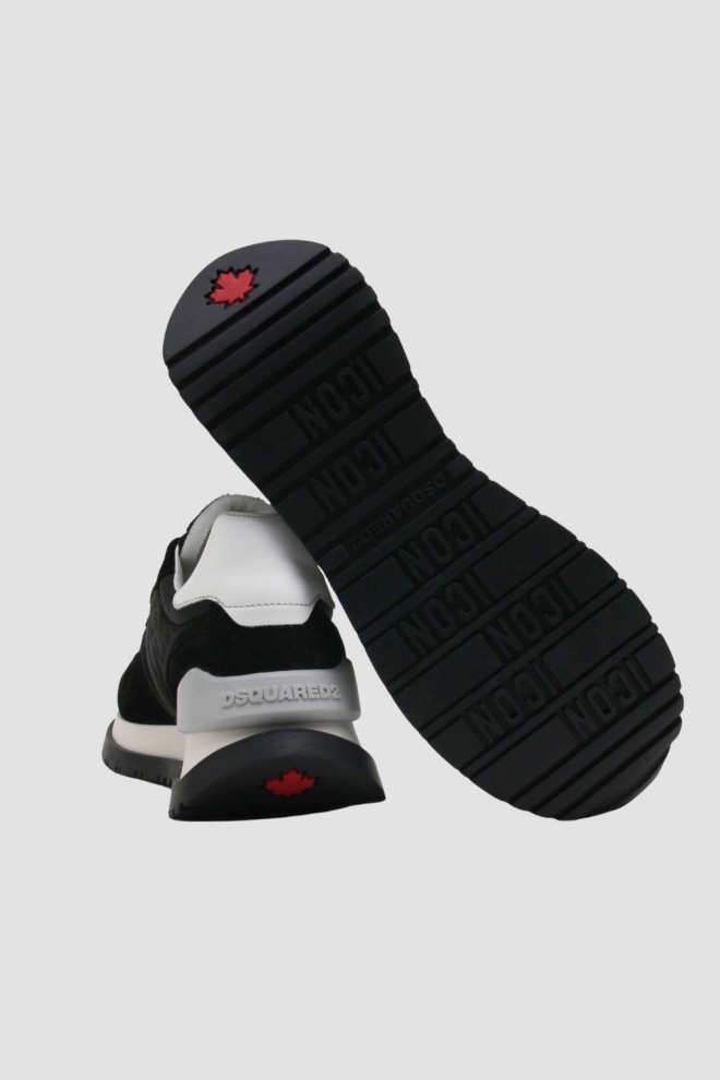 DSQUARED2 Black Running Adidași low top