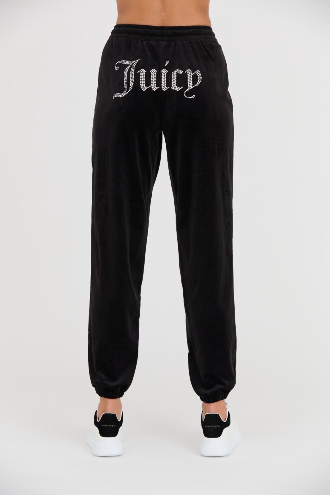 JUICY COUTURE Pantaloni de trening Lilian Jogger negri pentru femei
