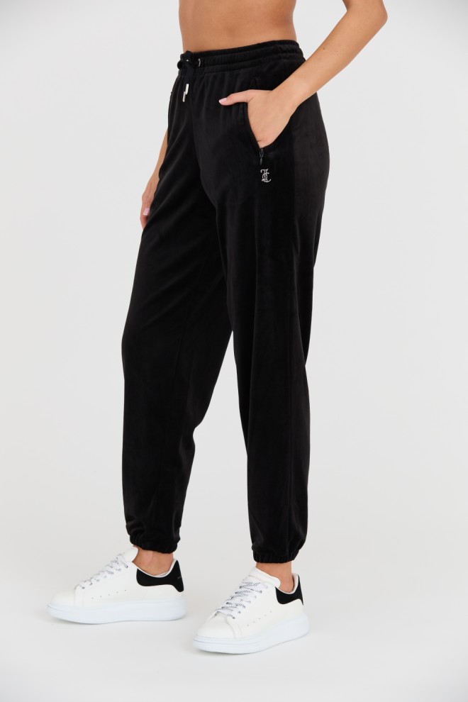 JUICY COUTURE Black Lilian Jogger sweatpants