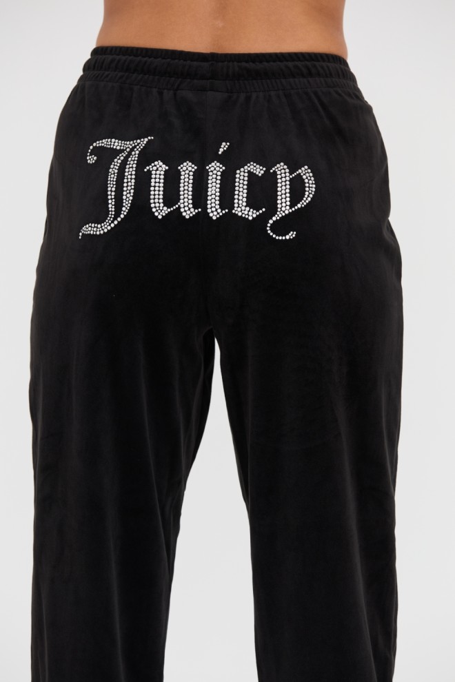 JUICY COUTURE Pantaloni de trening Lilian Jogger negri pentru femei