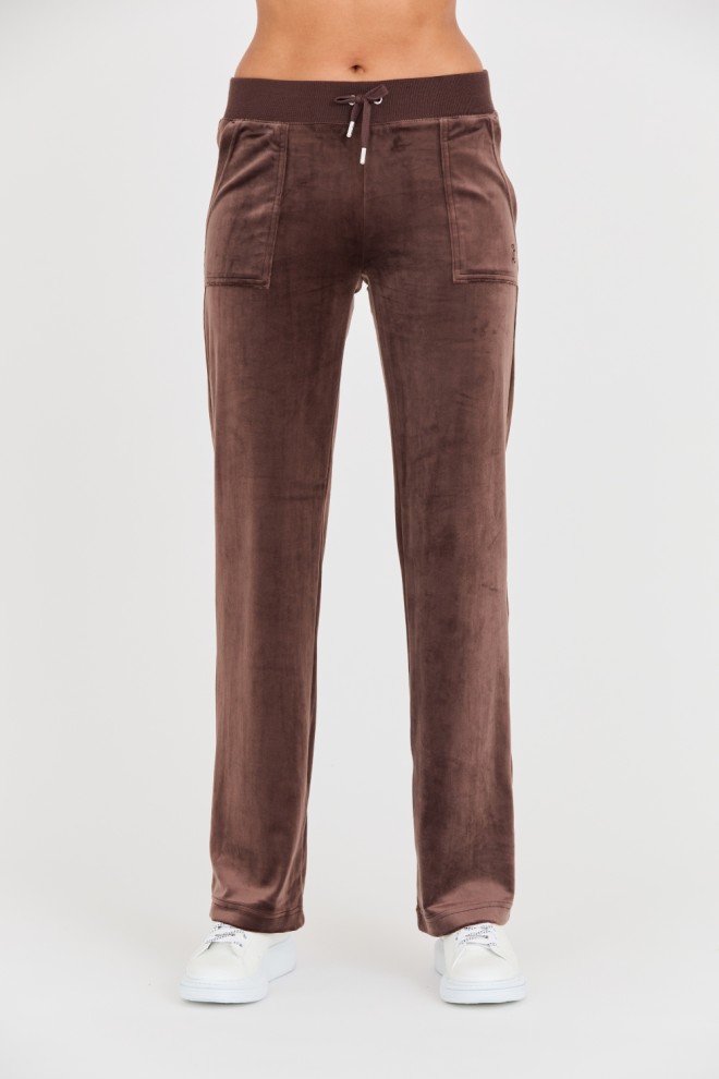 JUICY COUTURE Brown Del Ray Pocket Pant