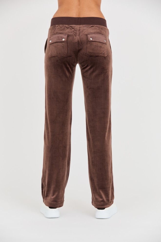 JUICY COUTURE Brown Del Ray Pocket Pant