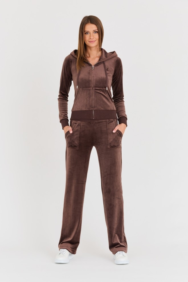 JUICY COUTURE Brown Del Ray Pocket Pant