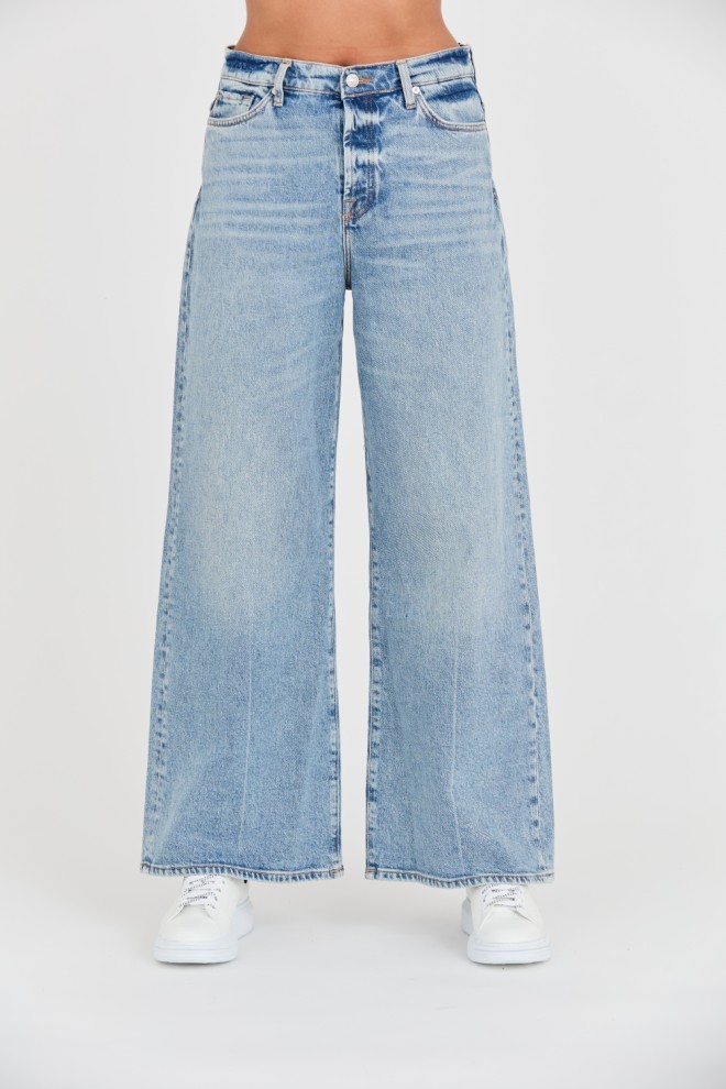 7 FOR ALL MANKIND Blue Zoey Jeans