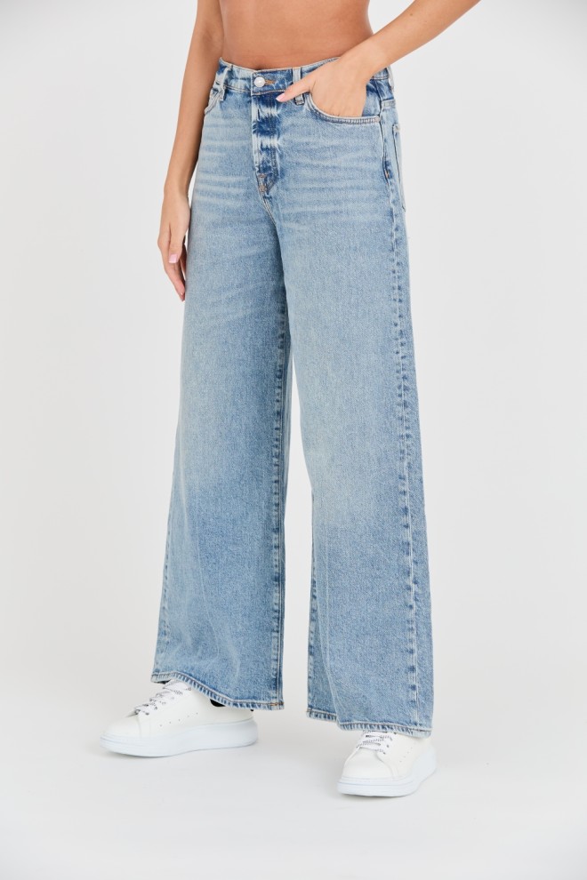 7 FOR ALL MANKIND Blue Zoey Jeans