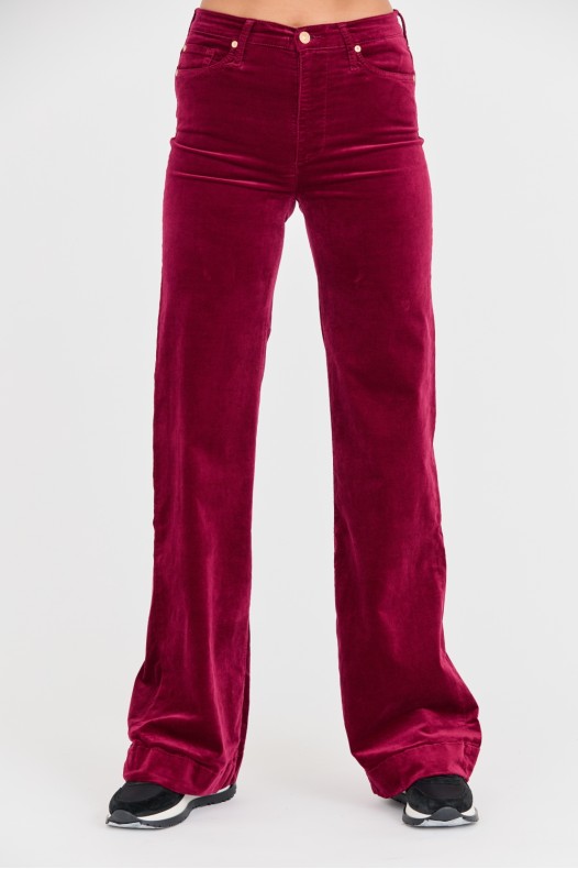 7 FOR ALL MANKIND Maroon...