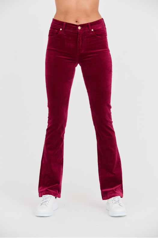 7 FOR ALL MANKIND Maroon...
