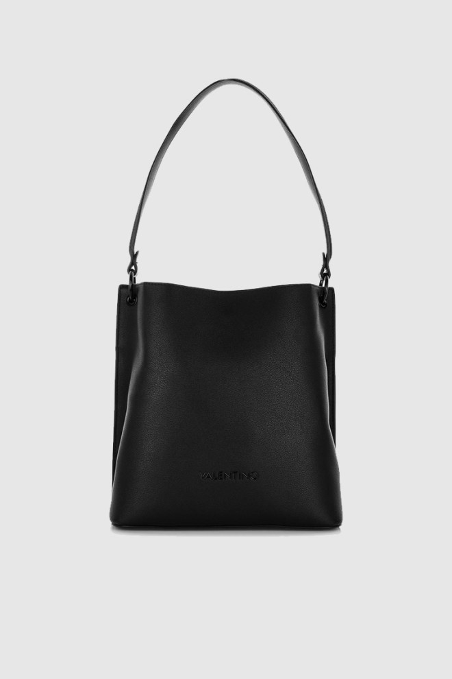 VALENTINO Black basmati bucket bag