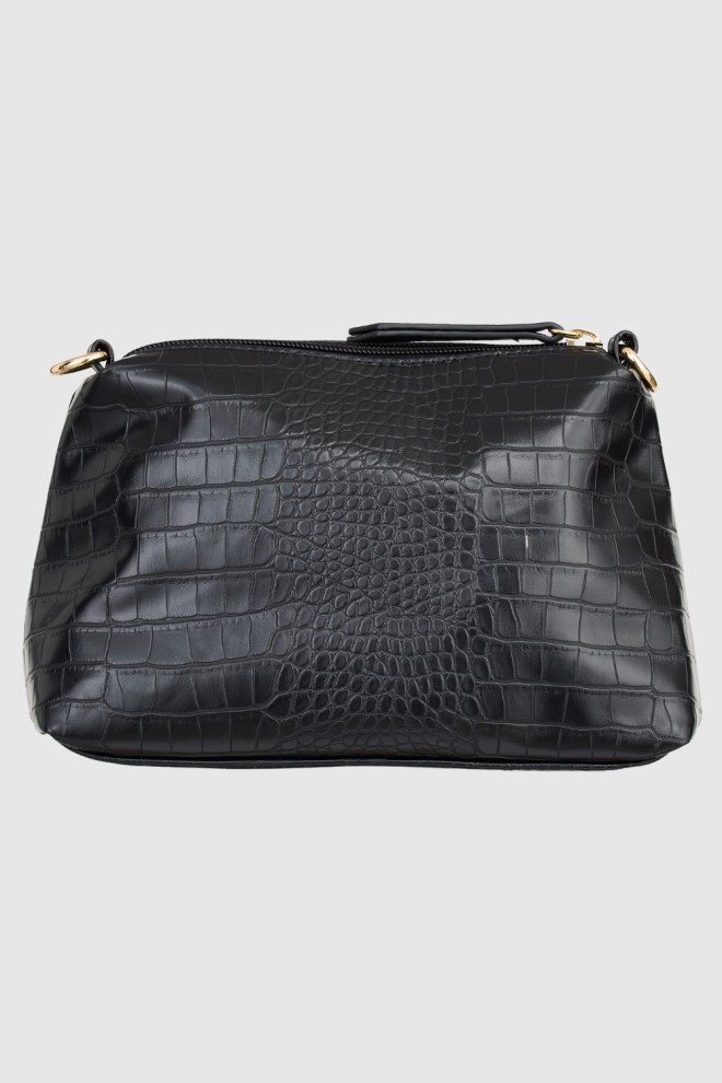 VALENTINO Geantă mică din lână neagră