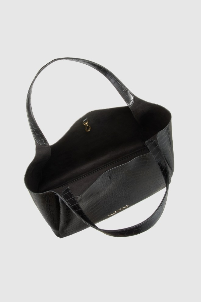 VALENTINO Geantă Lână neagră