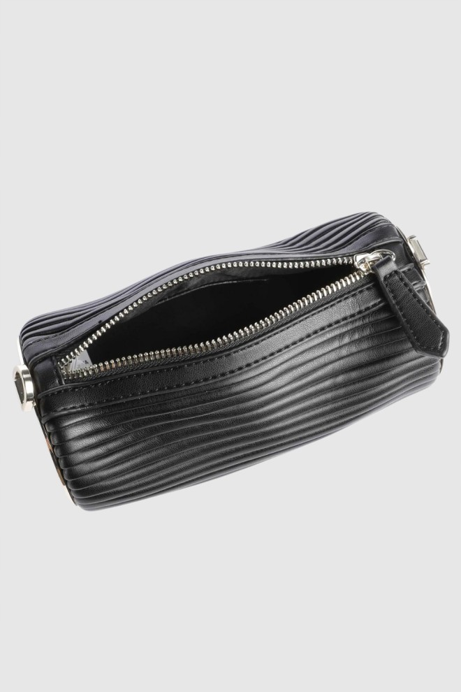VALENTINO Geantă mică neagră Frozen Pochette