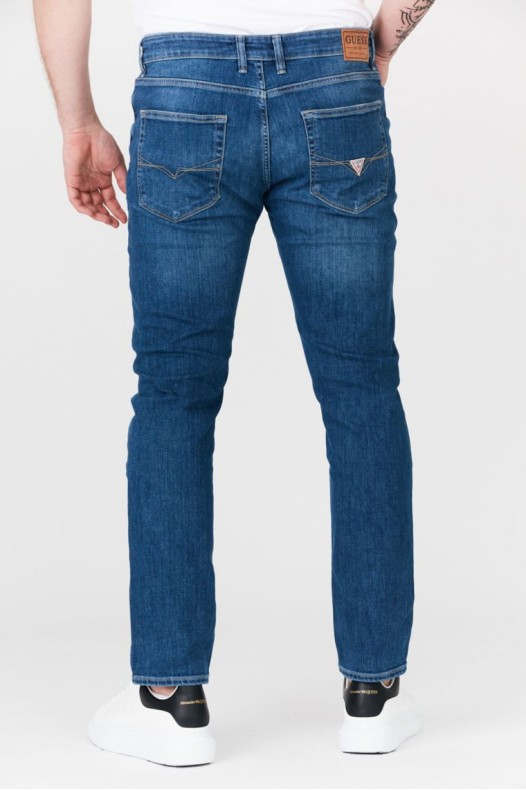 GUESS Niebieskie jeansy męskie